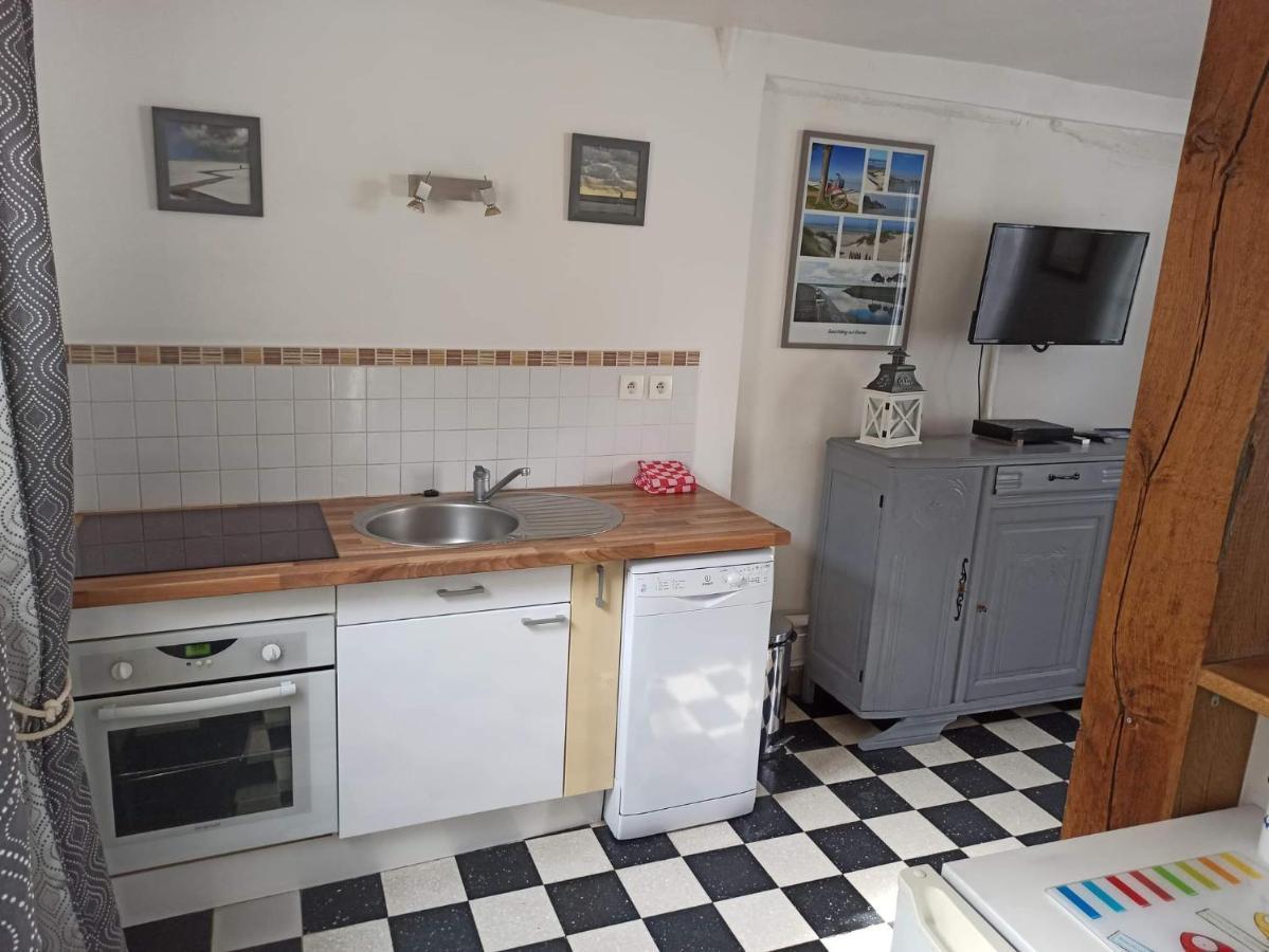 L'Estacade : Maison De Pecheur Saint-Valéry-sur-Somme Eksteriør billede